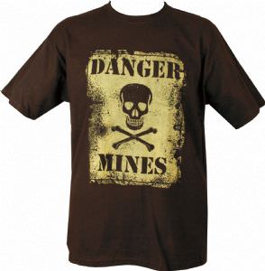 Danger Mines T-Shirt (click for enlarged image)